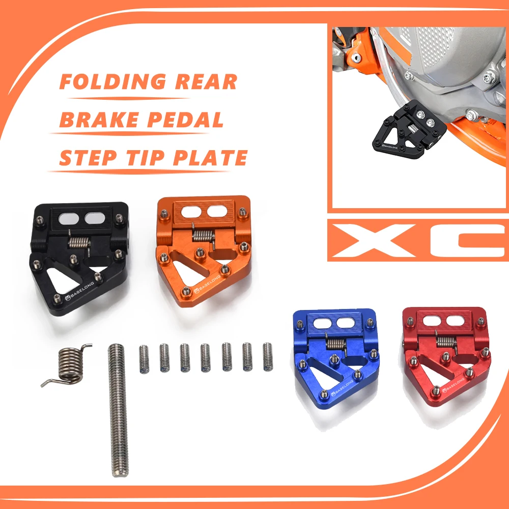 For XC-W XCW SX EXC SIX DAYS XC EXC TPI 150 250 300 2017 2018 2019 2020 2021-2023 Motorcycle Folding Brake Pedal Lever Tip Plate
For XC-W XCW SX EXC SIX DAYS XC EXC TPI 150 250 300 2017 2018 2019 2020 2021-2023 Motorcycle Folding Brake Pedal Lever Tip Plate