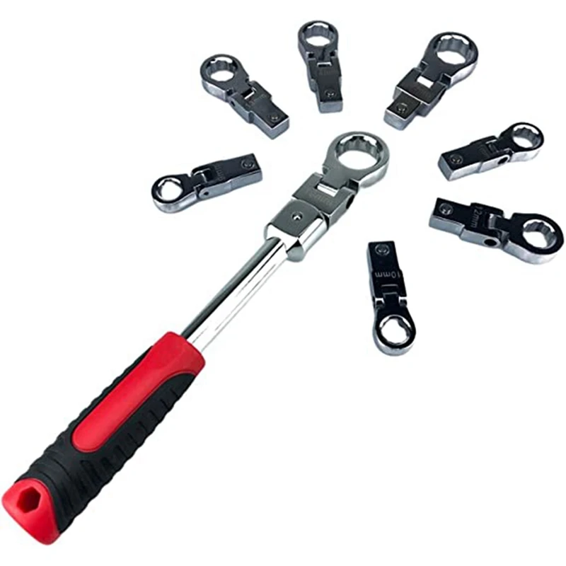 9-19Mm 8-Piece Wrench Set Multi-Function Gear Wrench Ratchet Combination Wrench Wrench Hand Tool
9-19Mm 8-Piece Wrench Set Multi-Function Gear Wrench Ratchet Combination Wrench Wrench Hand Tool