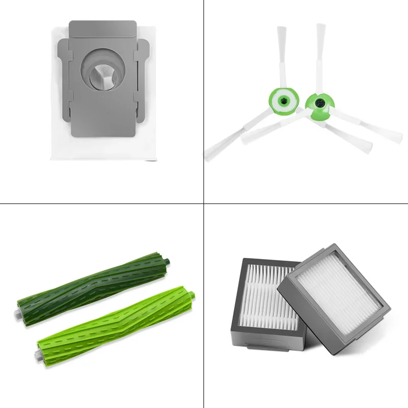 Compatible For Irobot Roomba I7 I7+ E5 E6 I3 Series Main Side Brush Hepa Filter Dust Bag Robot Vacuum Spare Parts
Compatible For Irobot Roomba I7 I7+ E5 E6 I3 Series Main Side Brush Hepa Filter Dust Bag Robot Vacuum Spare Parts