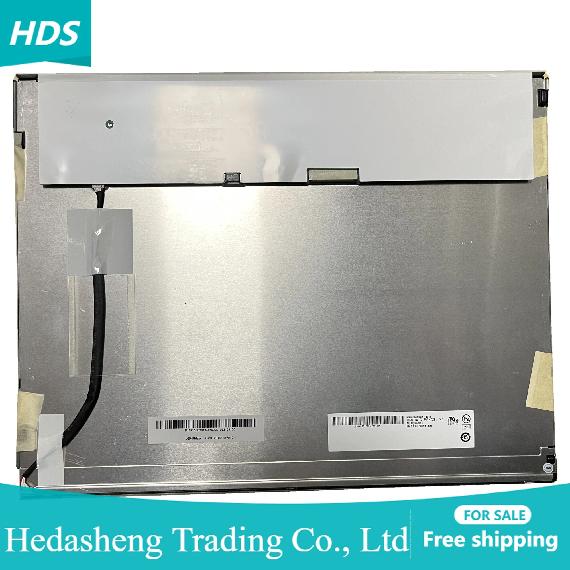 G150XG01 V.3 класс: A + 15,0 дюйма 1024*768 для промышленного оборудования, панель дисплея, ЖК-экран
G150XG01 V.3 класс: A + 15,0 дюйма 1024*768 для промышленного оборудования, панель дисплея, ЖК-экран