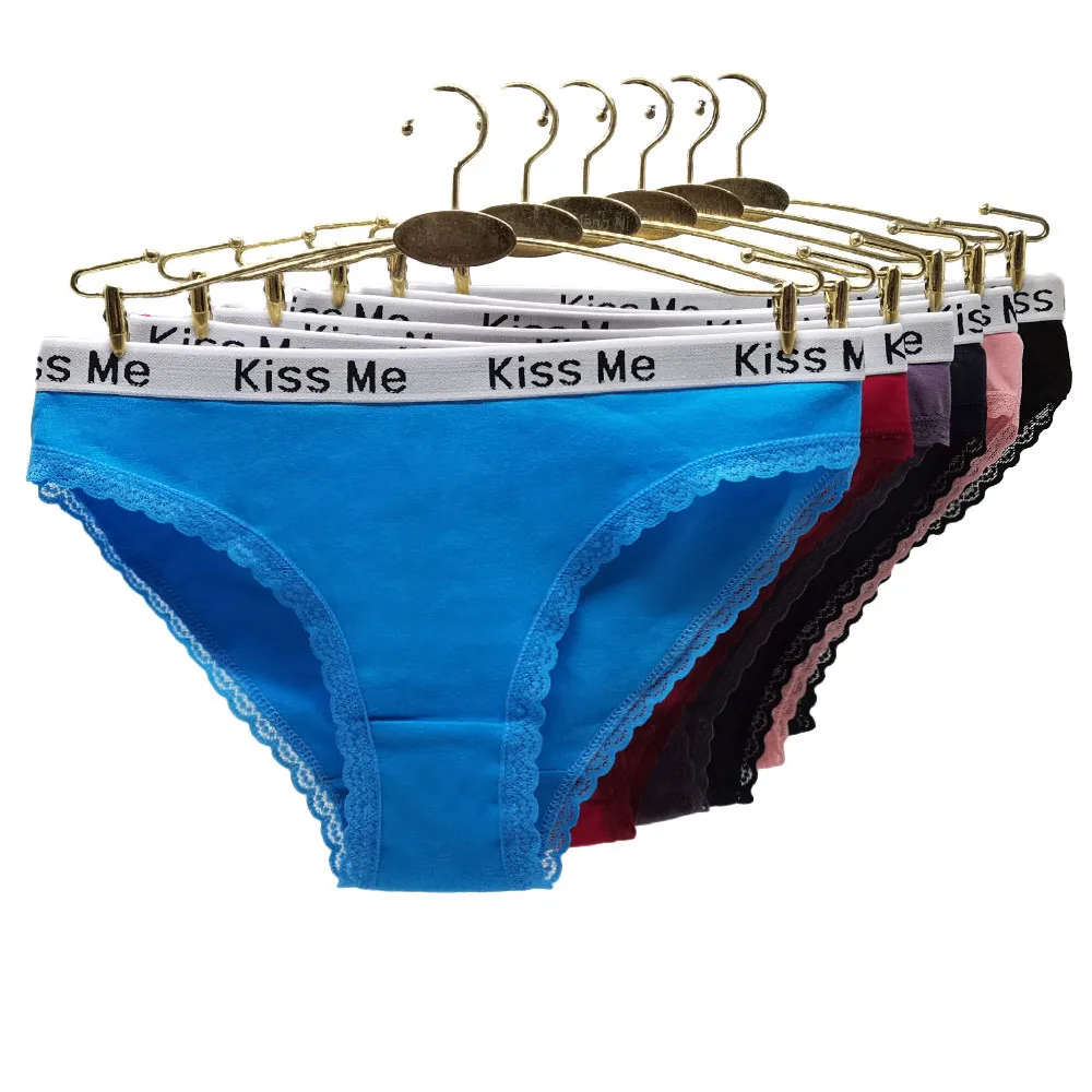 Cotton Panties Women Underwear Briefs Female Knickers Lace Lingerie Wide Belts High Waist Underpants 4Pieces/Lot
Cotton Panties Women Underwear Briefs Female Knickers Lace Lingerie Wide Belts High Waist Underpants 4Pieces/Lot