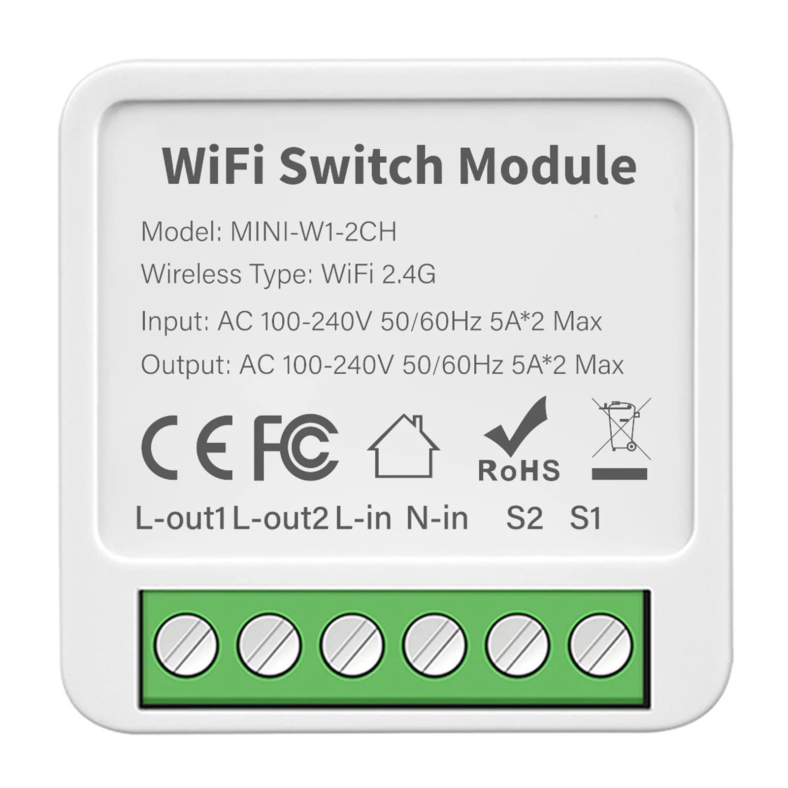 WIFI Switch Module Smart Switch Office 2.412GHz-2.484GHz 2/3/4 Way Control Automation Module Tuya Smart Switch
WIFI Switch Module Smart Switch Office 2.412GHz-2.484GHz 2/3/4 Way Control Automation Module Tuya Smart Switch