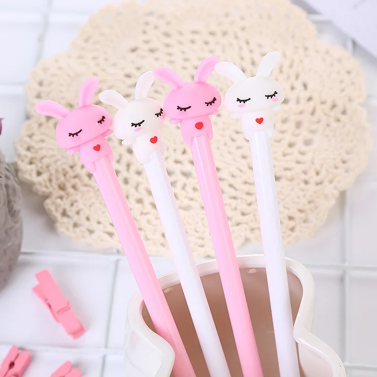 50pcs Student neutral pen creative love rabbit water-based pen cute learning stationery office supplies signing pen wholesale
50pcs Student neutral pen creative love rabbit water-based pen cute learning stationery office supplies signing pen wholesale