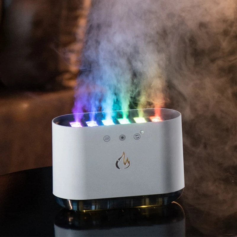 Desktop Dynamic Music Ultrasound Air Humidifier Home 6 Spray Nozzles 900ML Aromatherapy Machine USB Mist Maker LED Color Light
Desktop Dynamic Music Ultrasound Air Humidifier Home 6 Spray Nozzles 900ML Aromatherapy Machine USB Mist Maker LED Color Light
