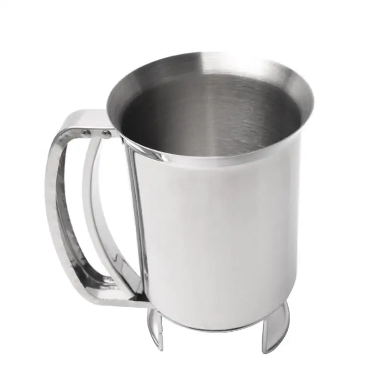 Pancake Batter Dispenser 900ML Stainless Steel Cupcake Funnel Desert Making Ball Dispenser Household Cream Speratator Accessorie
Pancake Batter Dispenser 900ML Stainless Steel Cupcake Funnel Desert Making Ball Dispenser Household Cream Speratator Accessorie