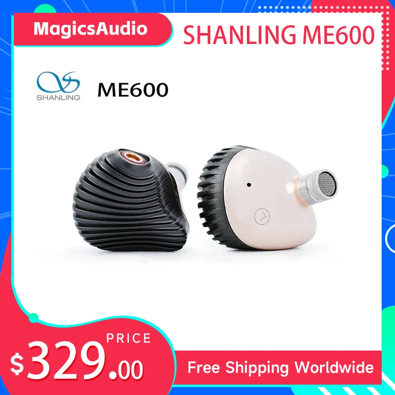 SHANLING ME600 2DD + 3BA 5 гибридные драйверы наушники-вкладыши IEM Hi-Res аудио MMCX 3,5 + 4,4 мм проводные наушники корпус из нержавеющей стали
SHANLING ME600 2DD + 3BA 5 гибридные драйверы наушники-вкладыши IEM Hi-Res аудио MMCX 3,5 + 4,4 мм проводные наушники корпус из нержавеющей стали