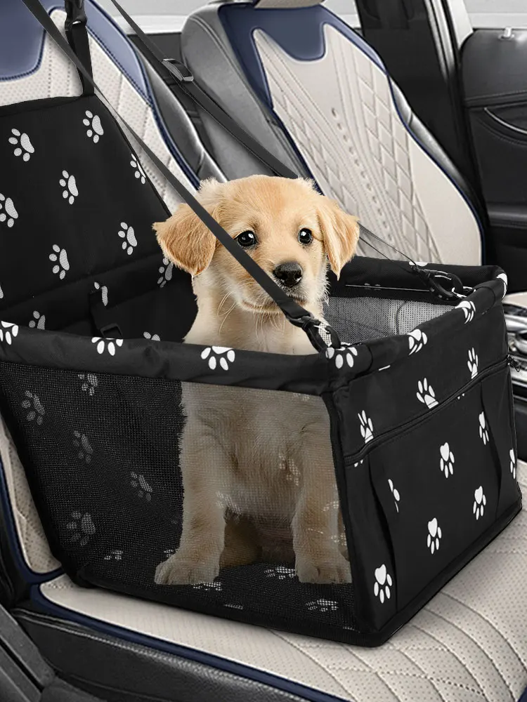 Dog Car Seat Dog Booster Car Seat with Safety Belt Folding Pet Car Seat Breathable Puppy Travel Carrier for Outdoor Travel: 3 - 5 Days Free Delivery Only UK Dog Car Seat Dog Booster Car Seat with Safety Belt Folding Pet Car Seat Breathable Puppy Travel Carrier for Outdoor Travel: 3 - 5 Days Free Delivery Only UK
