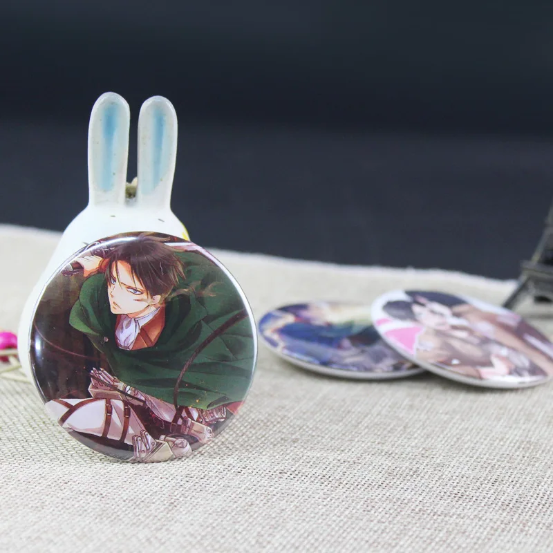 Attack on Titan Anime Eren Jaeger Mikasa·Ackerman Brooch Cartoon Round Icon Cosplay Badge Pendant Toys Brooch Pins Insignia Gift
Attack on Titan Anime Eren Jaeger Mikasa·Ackerman Brooch Cartoon Round Icon Cosplay Badge Pendant Toys Brooch Pins Insignia Gift