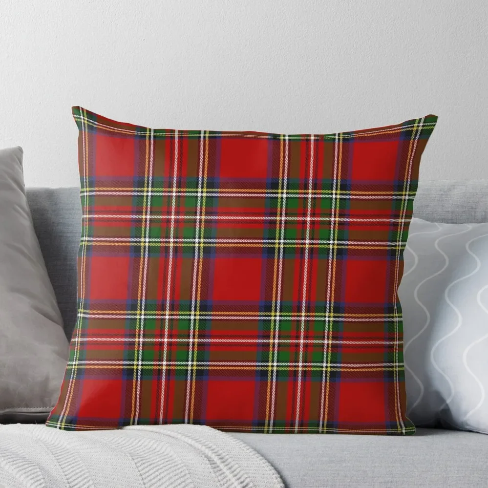 

Royal Stewart Tartan Plaid Throw Pillow Christmas Pillow Cushions For Decorative Sofa pillow pillowcase