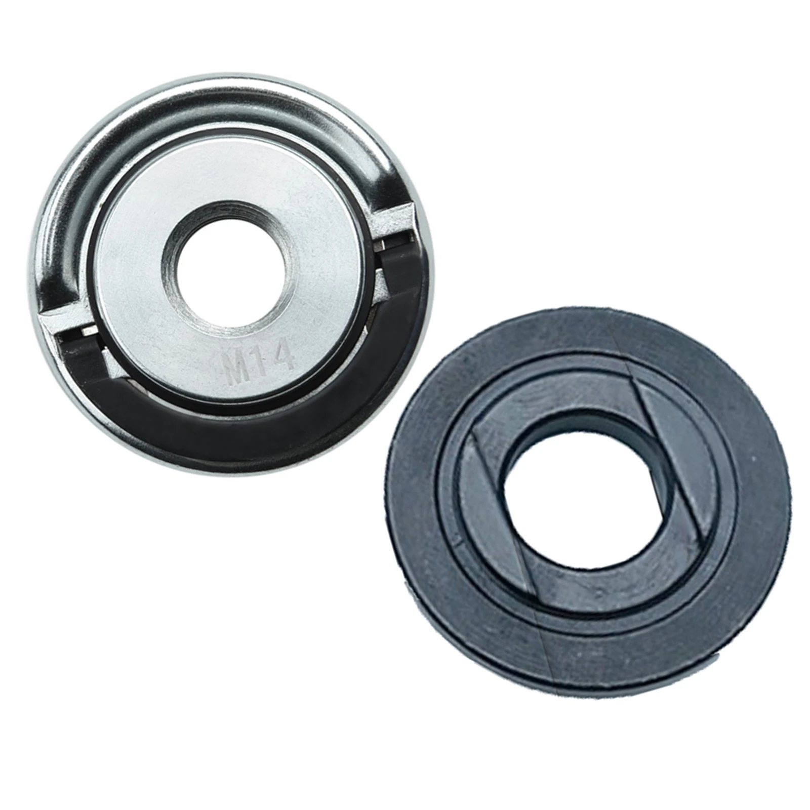 Simplify Your Grinding Disc Replacement 2pcs Locking Plate Chuck for M14 Angle Grinder Quickrelease Nut Clamping
Simplify Your Grinding Disc Replacement 2pcs Locking Plate Chuck for M14 Angle Grinder Quickrelease Nut Clamping
