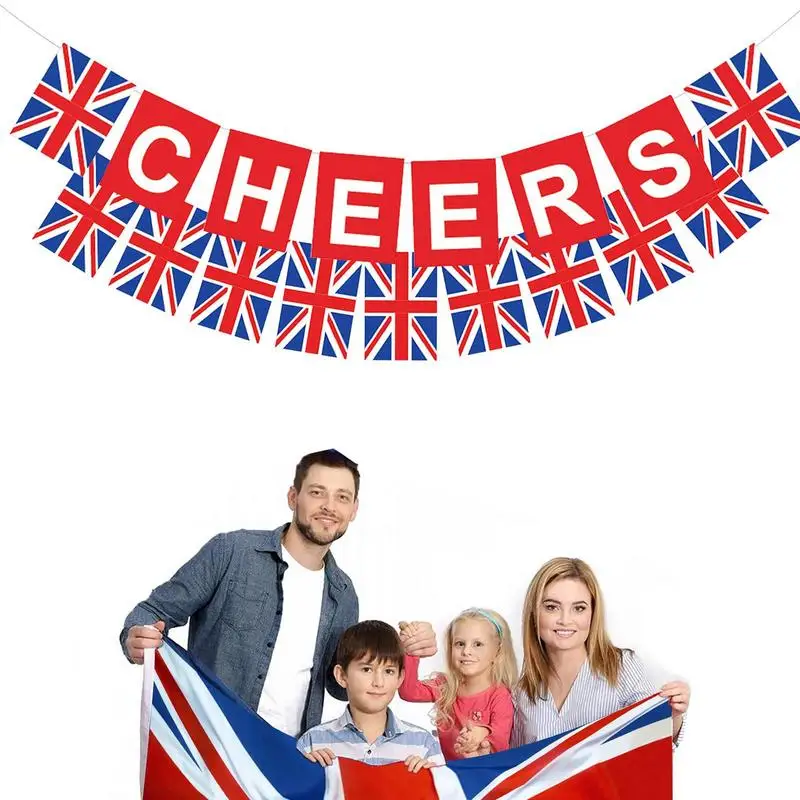 British Flag String 2pcs 9.8Ft United Kingdom Flag British Toothpick Flags Patriotic Banner Decorations Paper Bunting Banner
British Flag String 2pcs 9.8Ft United Kingdom Flag British Toothpick Flags Patriotic Banner Decorations Paper Bunting Banner