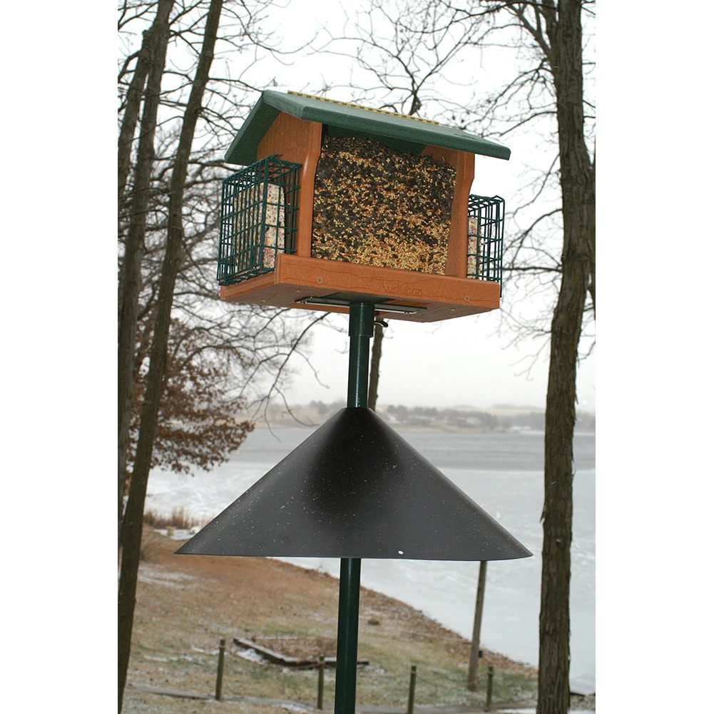 Universal Wrapped Squirrel Baffle Protective Cover Rust-Resistant Raccoon Bird Feeder Station Wrapped Squirrel Baffle
Universal Wrapped Squirrel Baffle Protective Cover Rust-Resistant Raccoon Bird Feeder Station Wrapped Squirrel Baffle