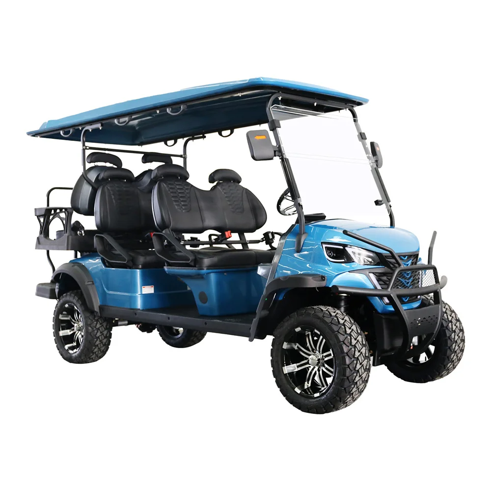 

Chinese 48v Lithium Battery 4KW/5KW/7KW AC Motor Electric Golf Cart 2 Seater Hunting Off Road Golf Carts