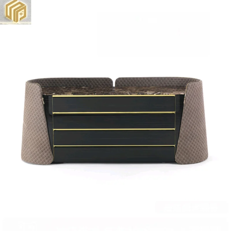 Marble Faced Dinner Cabinet Bedroom Postmodern Simple Room Cabinet Villa Living Room Storage Cabinet
Marble Faced Dinner Cabinet Bedroom Postmodern Simple Room Cabinet Villa Living Room Storage Cabinet