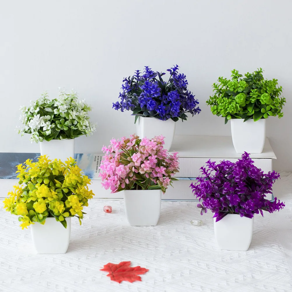 Artificial Bonsai Fake Plant Flower Potted Plant Simulation Flowers For Garden Home Bedroom Desktop Decoration15x16cm Non Fading
Artificial Bonsai Fake Plant Flower Potted Plant Simulation Flowers For Garden Home Bedroom Desktop Decoration15x16cm Non Fading