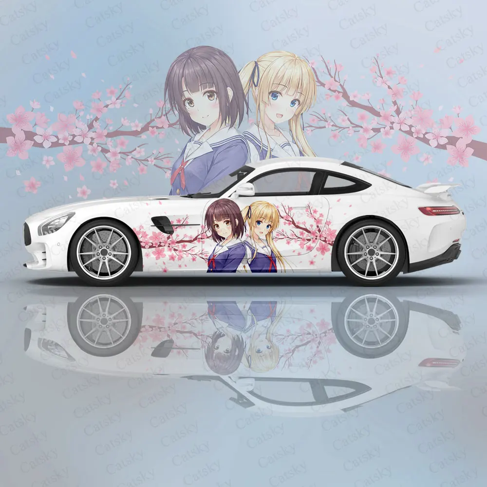 Saenai Heroine no Sodatekata animal Car Decal Protective Film Vinyl Itacar Racing Side Graphics Wrap Spray Paint auto Stickers
Saenai Heroine no Sodatekata animal Car Decal Protective Film Vinyl Itacar Racing Side Graphics Wrap Spray Paint auto Stickers