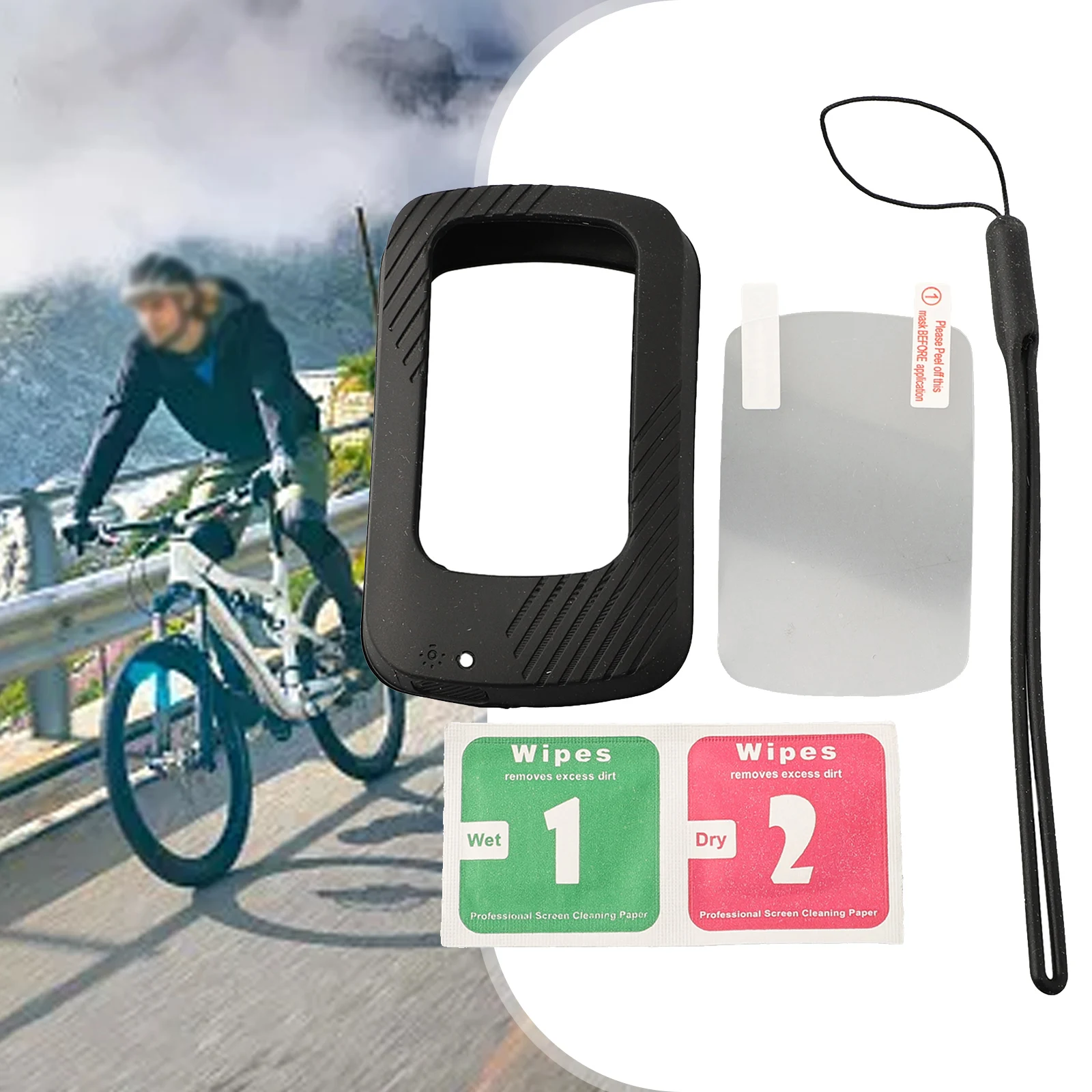 For Bike Computer Silicone Cover Durable Sleeve (Black C406C406PRO) Protect Your Device with Style and Practicality
For Bike Computer Silicone Cover Durable Sleeve (Black C406C406PRO) Protect Your Device with Style and Practicality