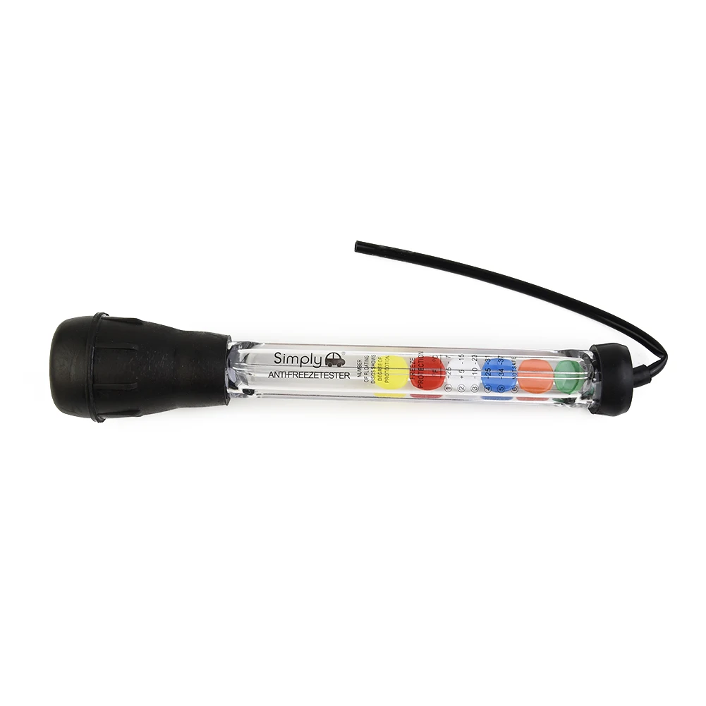 Useful High Quality Practical Antifreeze Tester Unbreakable 1PC Anti-Freeze Tester Coolant Radiator Easy Read Temperature
Useful High Quality Practical Antifreeze Tester Unbreakable 1PC Anti-Freeze Tester Coolant Radiator Easy Read Temperature