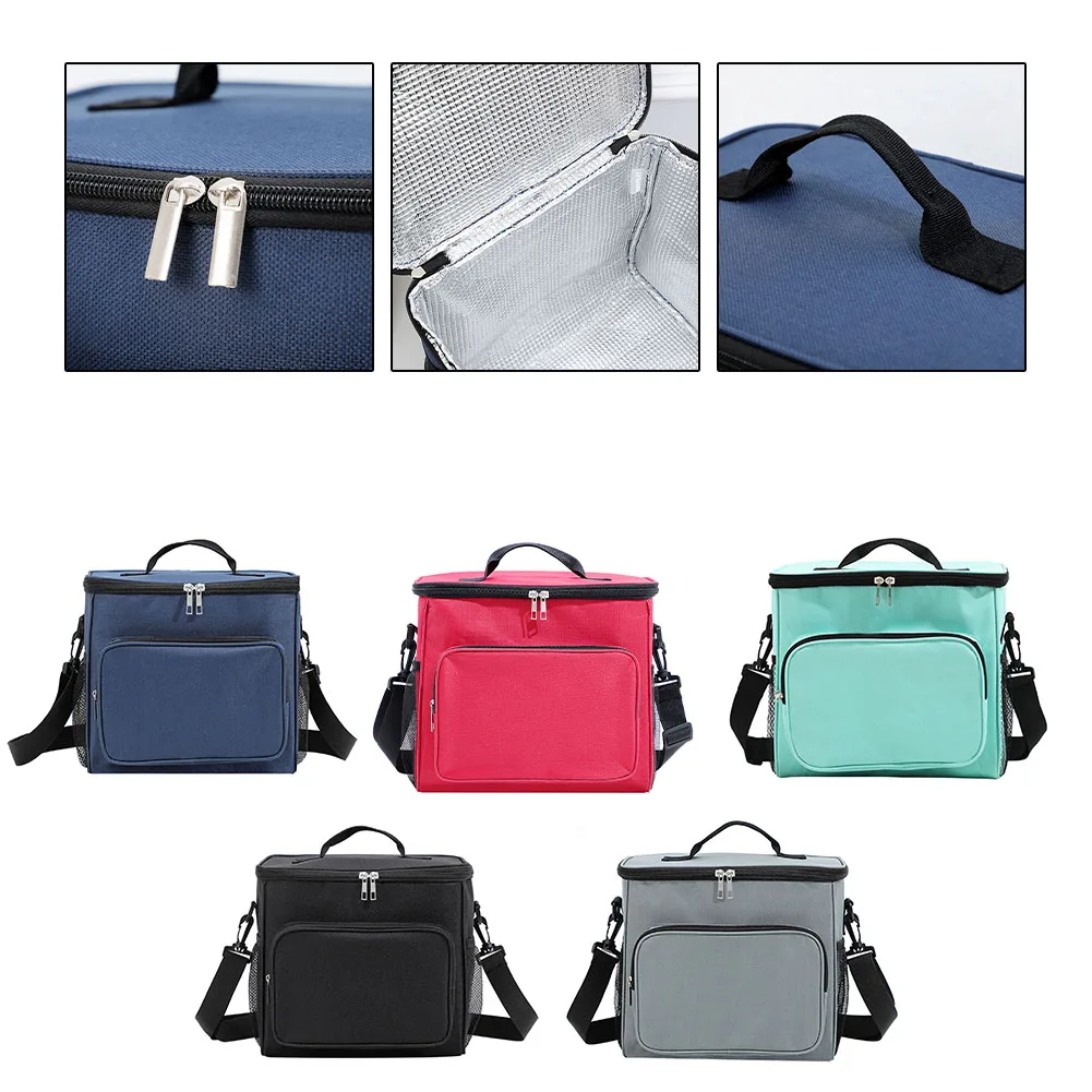 

Insulated Lunch Bag Large Bento Bag Handheld Lunch Bag Lunch Box Insulation Bag For Dinner Picnic Barbecue Lunch Box Bag