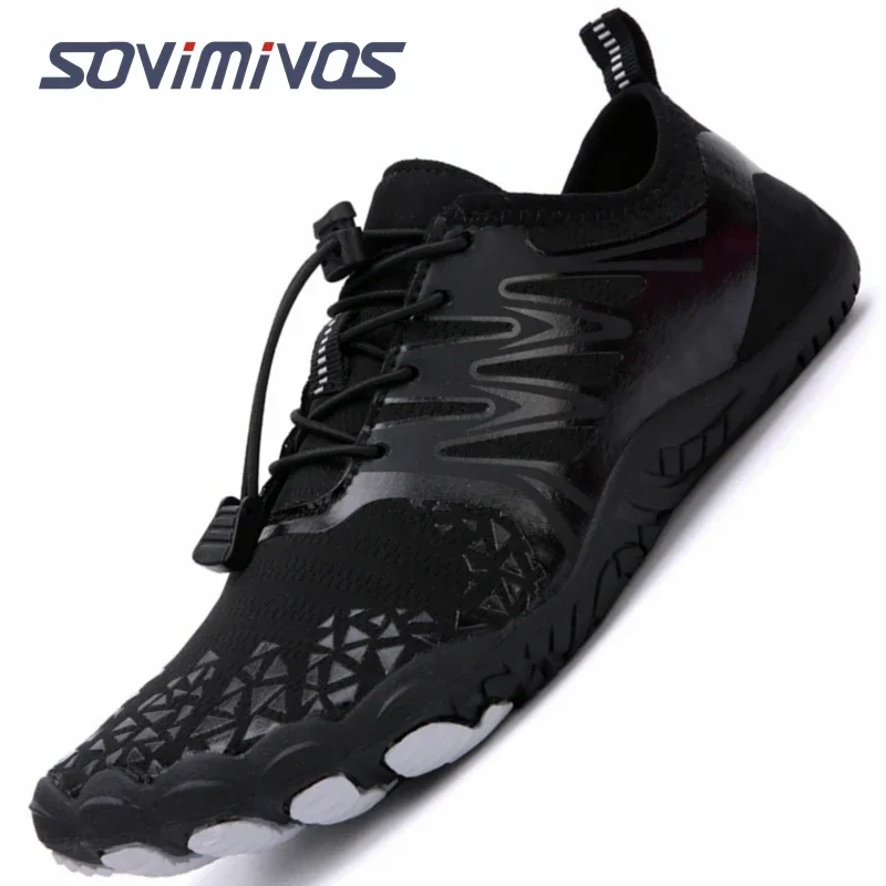 

Men's Trail Running Shoes, Lightweight Athletic Zero Drop Barefoot Shoes Non Slip Outdoor Walking Minimalist Shoes Saguaro Women