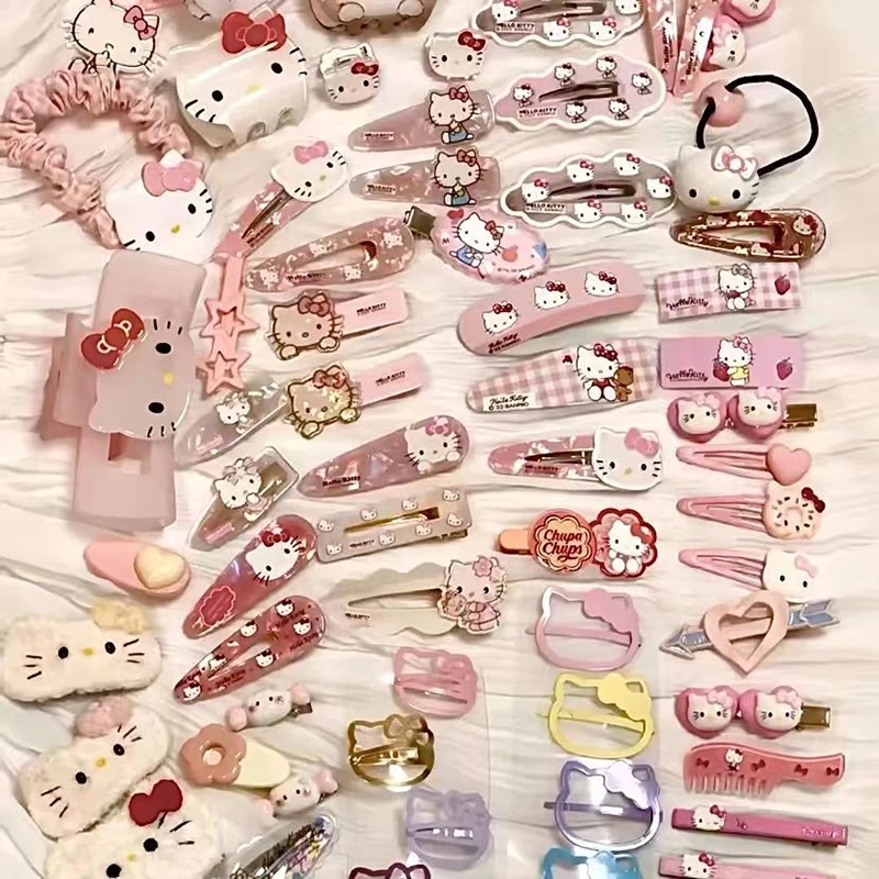 19PCS Kawaii Sanrio Hairpin Hello Kitty Anime Cute Cartoon Student Children Hair Clip Hair Accessories Decorate Toys Girls Gifts
19PCS Kawaii Sanrio Hairpin Hello Kitty Anime Cute Cartoon Student Children Hair Clip Hair Accessories Decorate Toys Girls Gifts