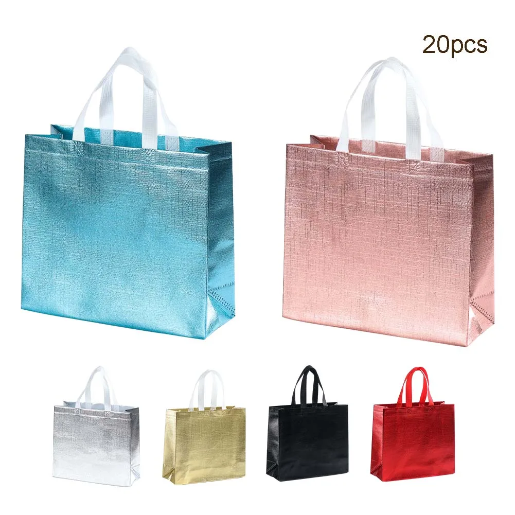 Non Woven Shopping Bags Laser Glossy Reusable Grocery Bag Tote Bag With Handle Gift Bag Favor Clothing Shoes Package Bags
Non Woven Shopping Bags Laser Glossy Reusable Grocery Bag Tote Bag With Handle Gift Bag Favor Clothing Shoes Package Bags