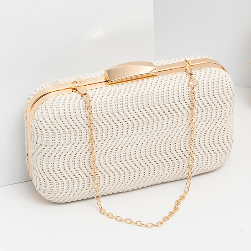 White Bag Women Straw Woven Handbags Top Quality Luxury Designer Clutch Purse PU Party Shoulder Cross Body Phone Bag Fashion
White Bag Women Straw Woven Handbags Top Quality Luxury Designer Clutch Purse PU Party Shoulder Cross Body Phone Bag Fashion