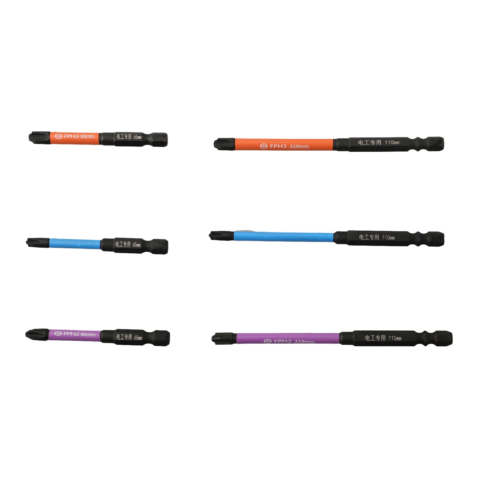 65mm 110mm Magnetic Cross Screwdriver Bit Nutdrivers FPH1 FPH2 FPH3 Special Ternevis For Socket Switch Electrician Power Tool
65mm 110mm Magnetic Cross Screwdriver Bit Nutdrivers FPH1 FPH2 FPH3 Special Ternevis For Socket Switch Electrician Power Tool