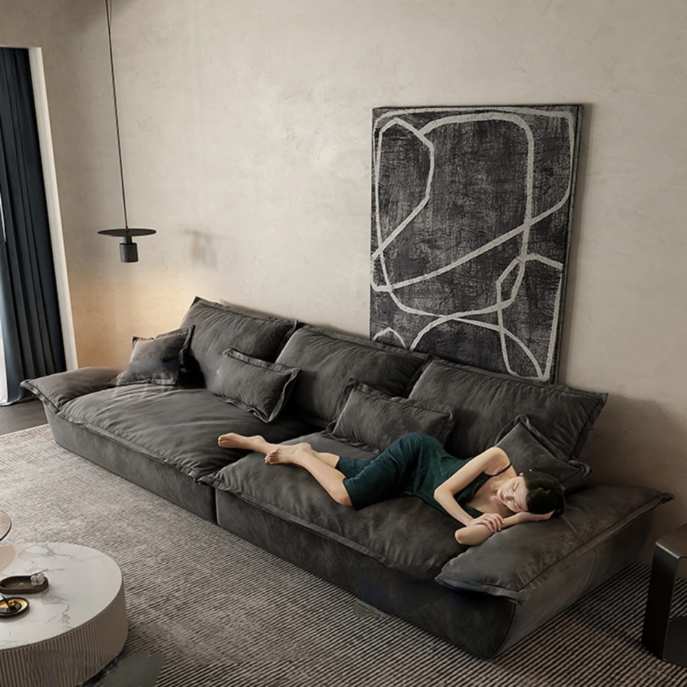 Auckland Sailing Sofa Minimalist Living Room Lazy Sofa Technology Velvet Super Deep Sitting Wide Down Sofa
Auckland Sailing Sofa Minimalist Living Room Lazy Sofa Technology Velvet Super Deep Sitting Wide Down Sofa