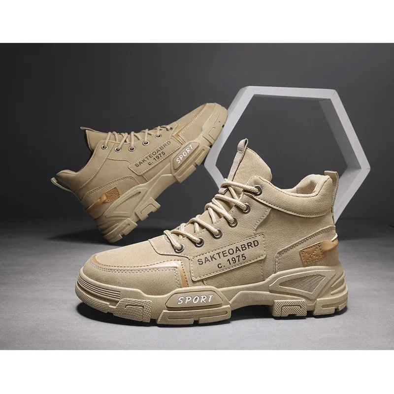 Men's Shoes Tactical Military Combat Shoes Light Non-slip Men Desert Ankle Shoes Trendy Lace Up Platform Shoes Zapatos Hombre
Men's Shoes Tactical Military Combat Shoes Light Non-slip Men Desert Ankle Shoes Trendy Lace Up Platform Shoes Zapatos Hombre