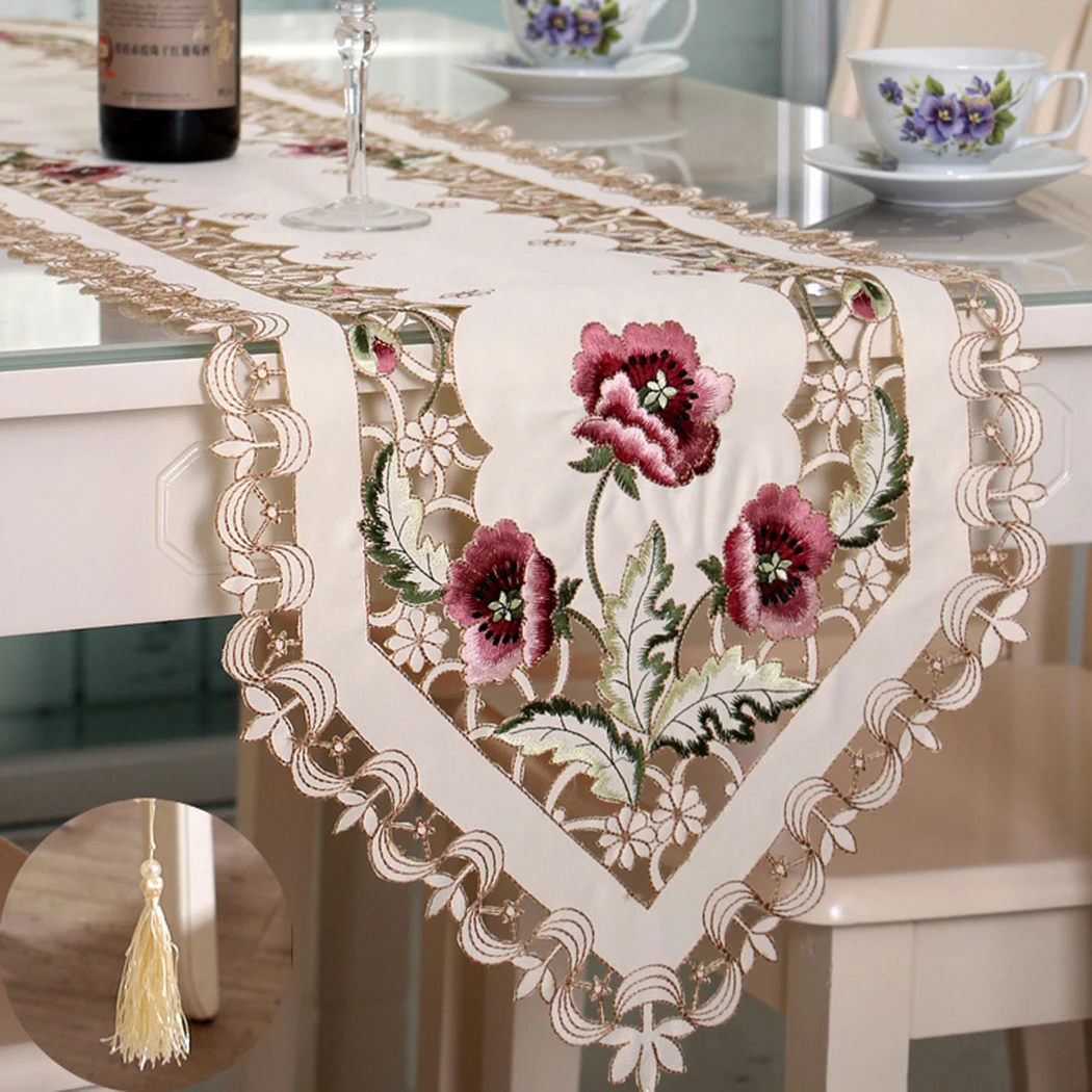 Brand New Parts Suitable Table Runner Party Lace Ornament Oval Tablecloth Wedding White Decoration Embroidered
Brand New Parts Suitable Table Runner Party Lace Ornament Oval Tablecloth Wedding White Decoration Embroidered