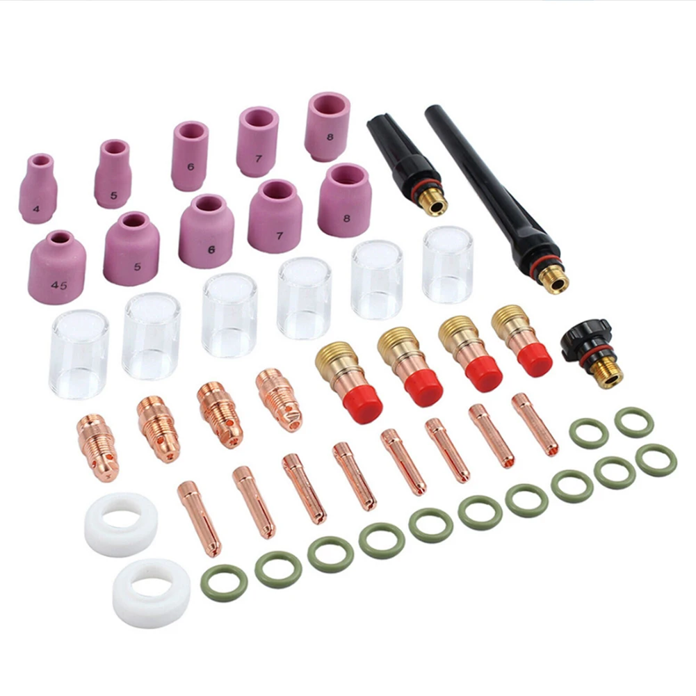 Accessories TIG Welding Torch TIG Welding Alumina Nozzle Chuck Body Cup Gasket Holder Body For Synopsis WP-17 / 18/26
Accessories TIG Welding Torch TIG Welding Alumina Nozzle Chuck Body Cup Gasket Holder Body For Synopsis WP-17 / 18/26