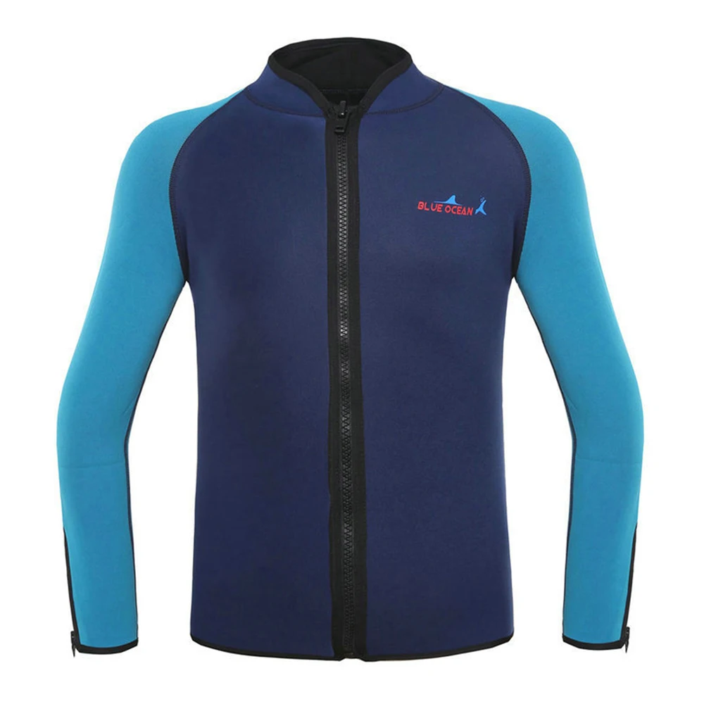2023 New 2MM Neoprene Diving Suit Men's Split Swimming Surfing Jacket Warm Front Zipper Jacket Snorkeling Sailboat Diving Jacket
2023 New 2MM Neoprene Diving Suit Men's Split Swimming Surfing Jacket Warm Front Zipper Jacket Snorkeling Sailboat Diving Jacket