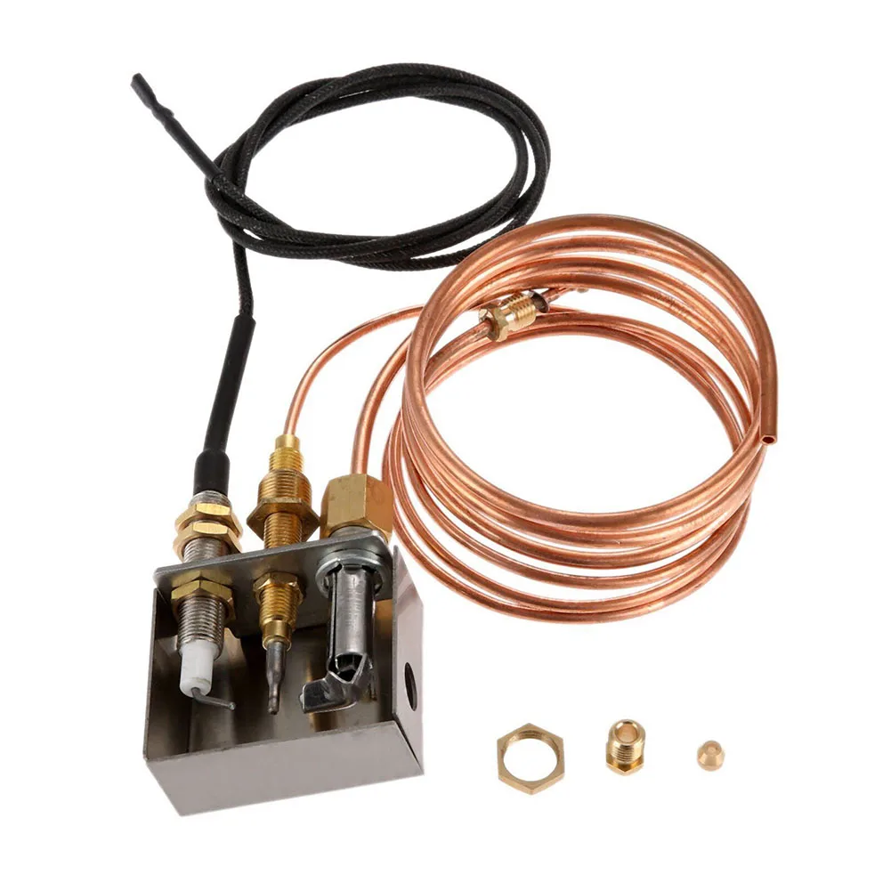 Propane Gas Heater Fireplaces Fire Pits Safety Replacement Part Pilot Burner Assembly For Propane Igniter Kit 900mm Thermocouple
Propane Gas Heater Fireplaces Fire Pits Safety Replacement Part Pilot Burner Assembly For Propane Igniter Kit 900mm Thermocouple