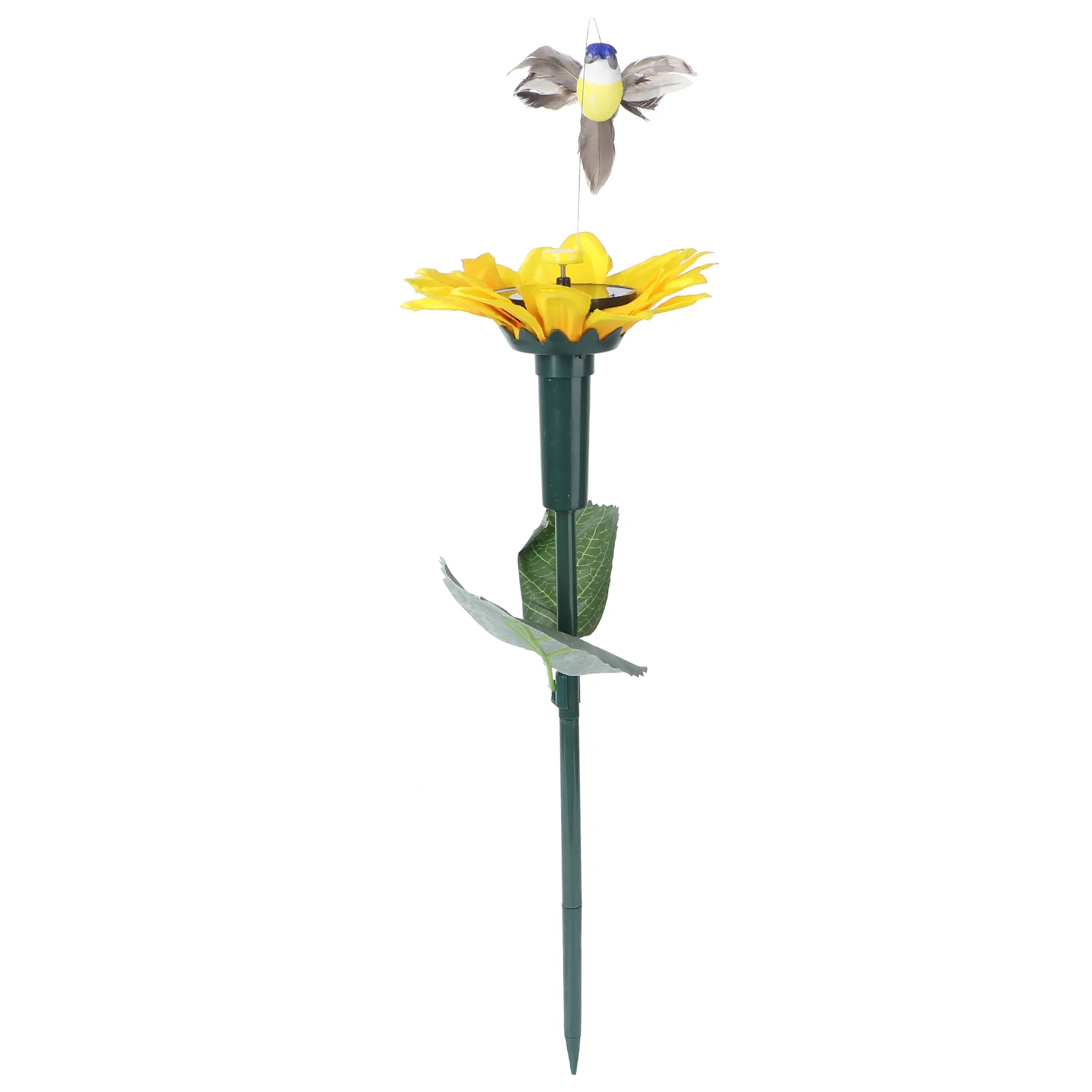 

Creative Design Flying Simulation Hummingbird Solar Powered Sunflower Decoration