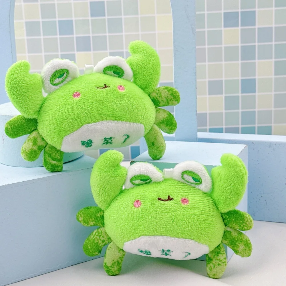 Зеленый плюшевый брелок-краб, милая маленькая мультяшная кукла-краб, игрушка, детский подарок, мягкие плюшевые игрушки, брелок для ключей, аксессуары для рюкзака
Зеленый плюшевый брелок-краб, милая маленькая мультяшная кукла-краб, игрушка, детский подарок, мягкие плюшевые игрушки, брелок для ключей, аксессуары для рюкзака