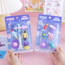 Space Exploration Spacecraft Rocket Radar Modeling Eraser Set Student Prize Christmas Gift
Space Exploration Spacecraft Rocket Radar Modeling Eraser Set Student Prize Christmas Gift