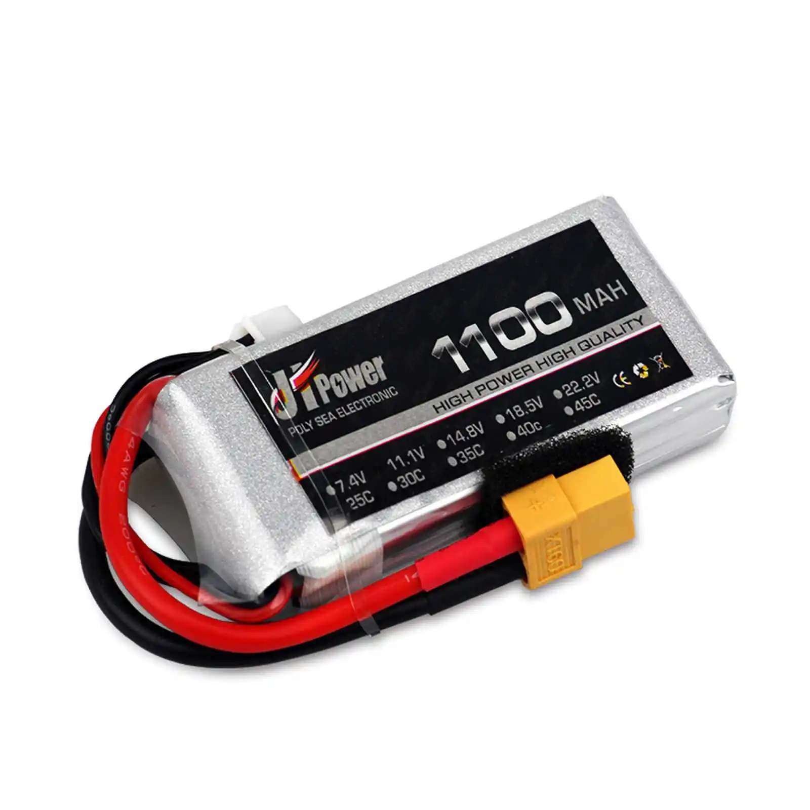 JHpower 2S 3S 4S 5S 6S RC LiPo Battery 7,4 V 11,1 V 14,8 V 18,5 V 22,2 mAh 25C для радиоуправляемых автомобилей, вертолетов, лодок, радиоуправляемых самолетов, гонок
JHpower 2S 3S 4S 5S 6S RC LiPo Battery 7,4 V 11,1 V 14,8 V 18,5 V 22,2 mAh 25C для радиоуправляемых автомобилей, вертолетов, лодок, радиоуправляемых самолетов, гонок