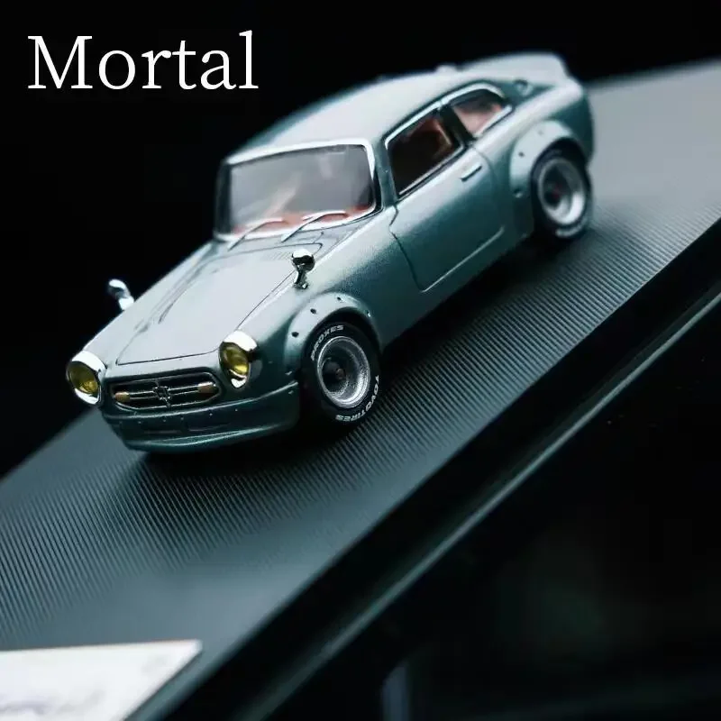 

Mortal 1:64 S800 Silver Blue limited299 Diecast Model Car