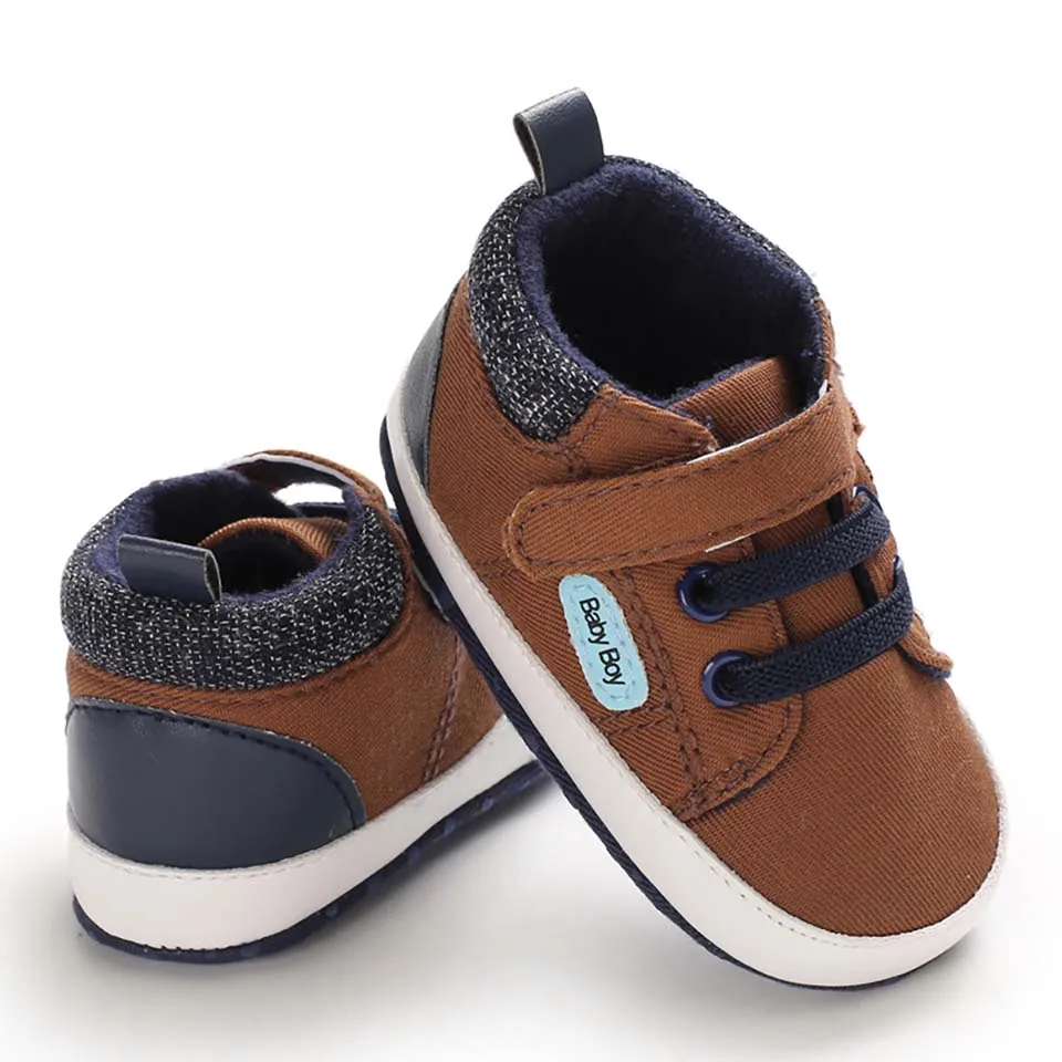 High Top Baby Shoes Boys Toddler Running Walker Infant Classic