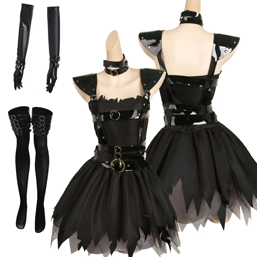 Edward Cosplay Costume Black Dress Stockings Glove HORROR Movie Role Play Fantasy Clothing Outfits Halloween Carnival Party Suit
Edward Cosplay Costume Black Dress Stockings Glove HORROR Movie Role Play Fantasy Clothing Outfits Halloween Carnival Party Suit