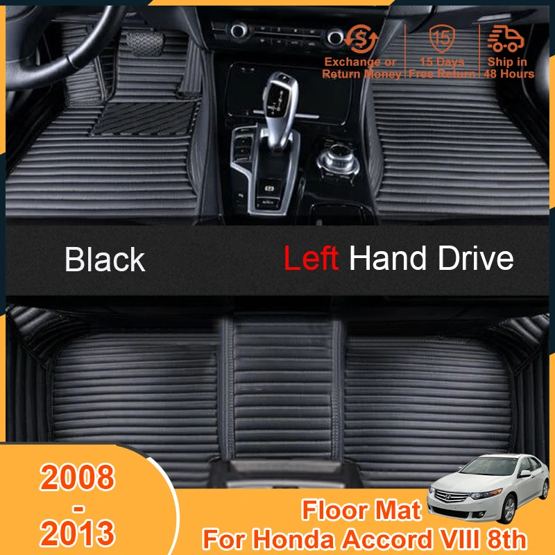 2008-2013 Foot Pad Floor Mats Carpets for Honda Accord VIII 8th 2008 2009 2010 2011 2012 2013 Accessories Leather Cover
2008-2013 Foot Pad Floor Mats Carpets for Honda Accord VIII 8th 2008 2009 2010 2011 2012 2013 Accessories Leather Cover
