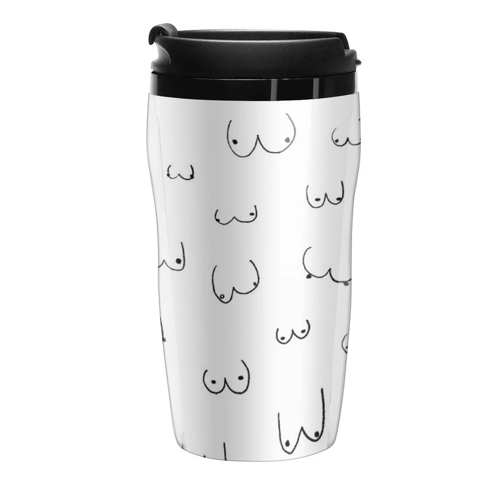 

New Boobie Boob Print! Travel Coffee Mug Elegant Coffee Cups Cofee Cup Teaware Cafes