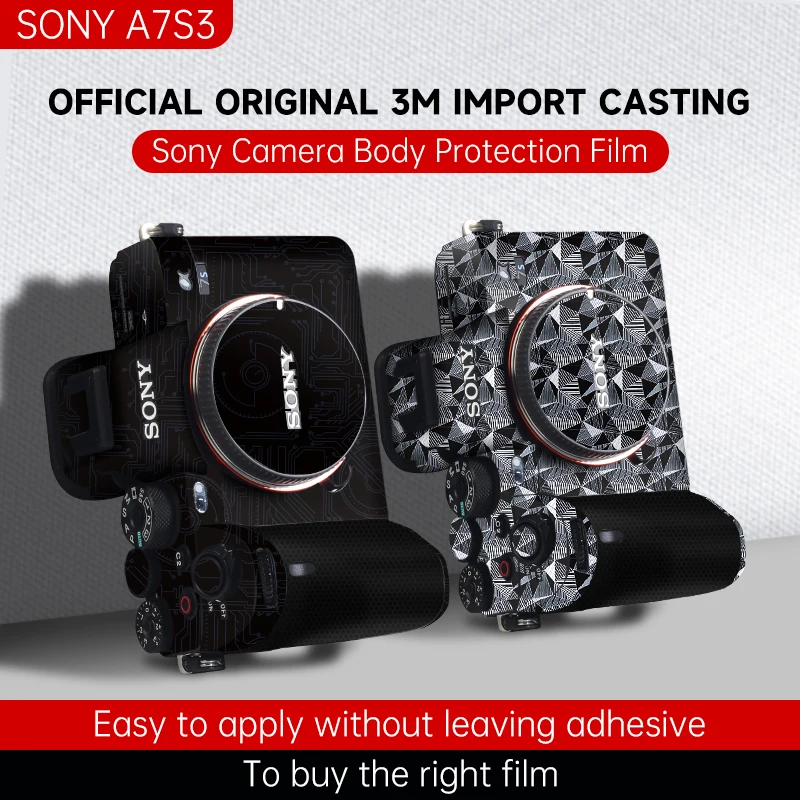 For Sony Camera Stickers Alpha 7S III Colourful Skin ornament 3M material A7S3 ILCE-7SM3/α7S III protective film
For Sony Camera Stickers Alpha 7S III Colourful Skin ornament 3M material A7S3 ILCE-7SM3/α7S III protective film