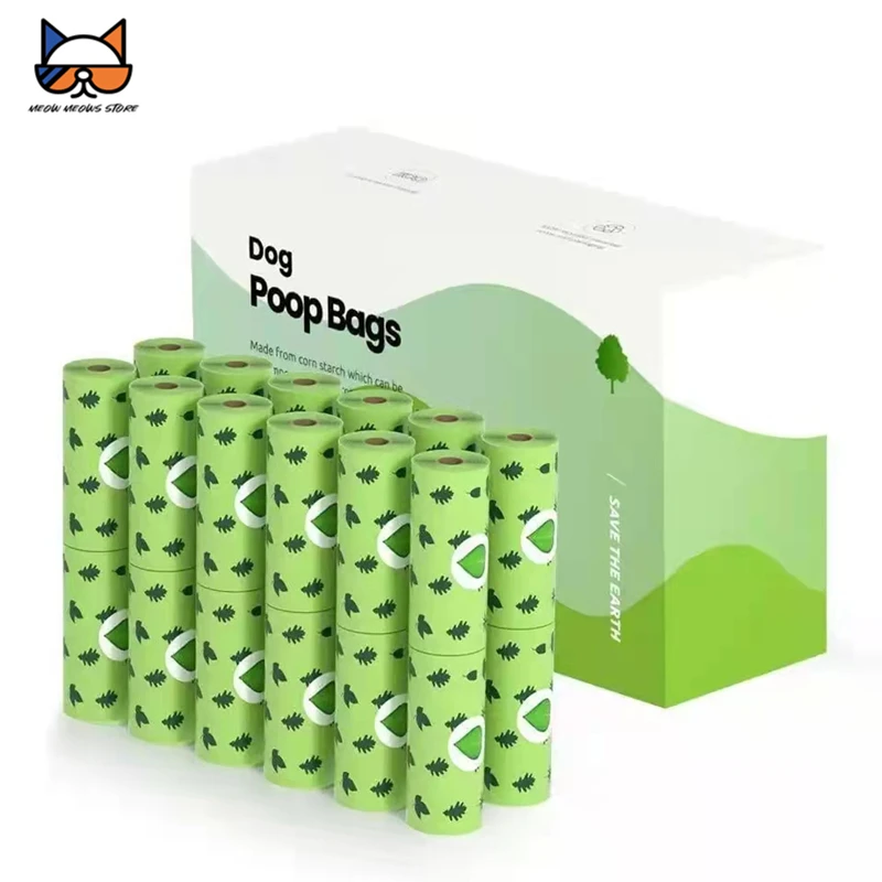 

Dog Poop Bags Biodegradable Garbage Dispenser Outdoor Clean Box Waste Bags Pet Leash Poop Bags Pick Up Tools