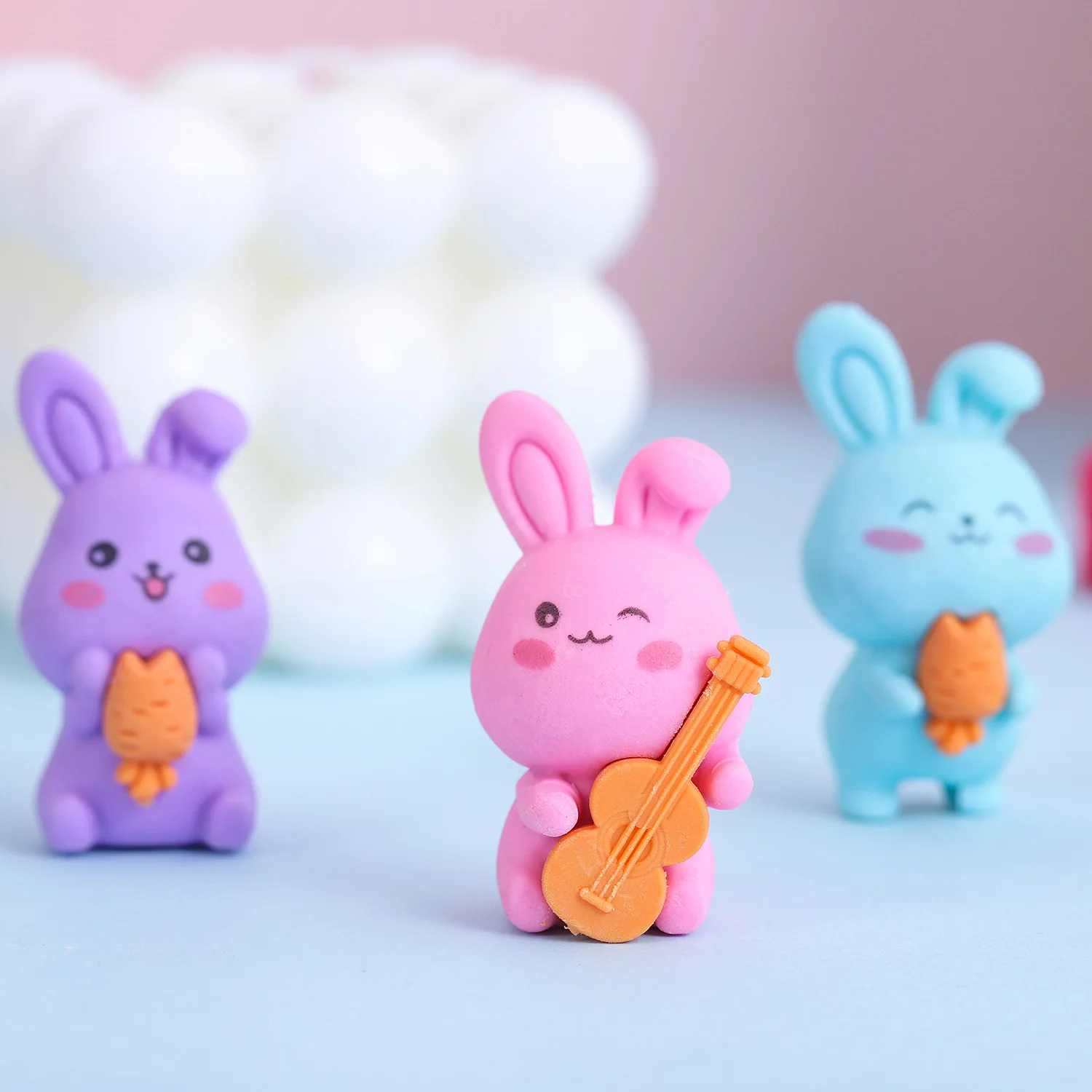 24 Pcs Creative Cute Cartoon Rabbit Erasers Student Rubber Stationery Christmas Gift Prizes Wholesale
24 Pcs Creative Cute Cartoon Rabbit Erasers Student Rubber Stationery Christmas Gift Prizes Wholesale