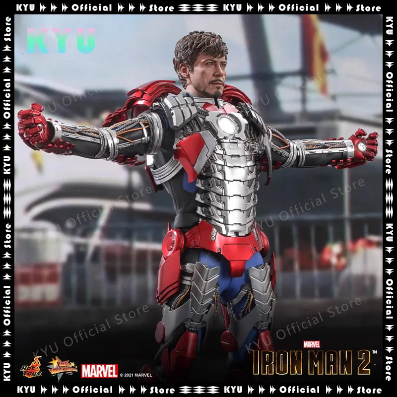 

Hot Toys Iron Man 2 Tony Stark Mark5 Armor Edition 1:6 Scale Collection Doll Marvel Comics Lovers Hand-made Ornaments