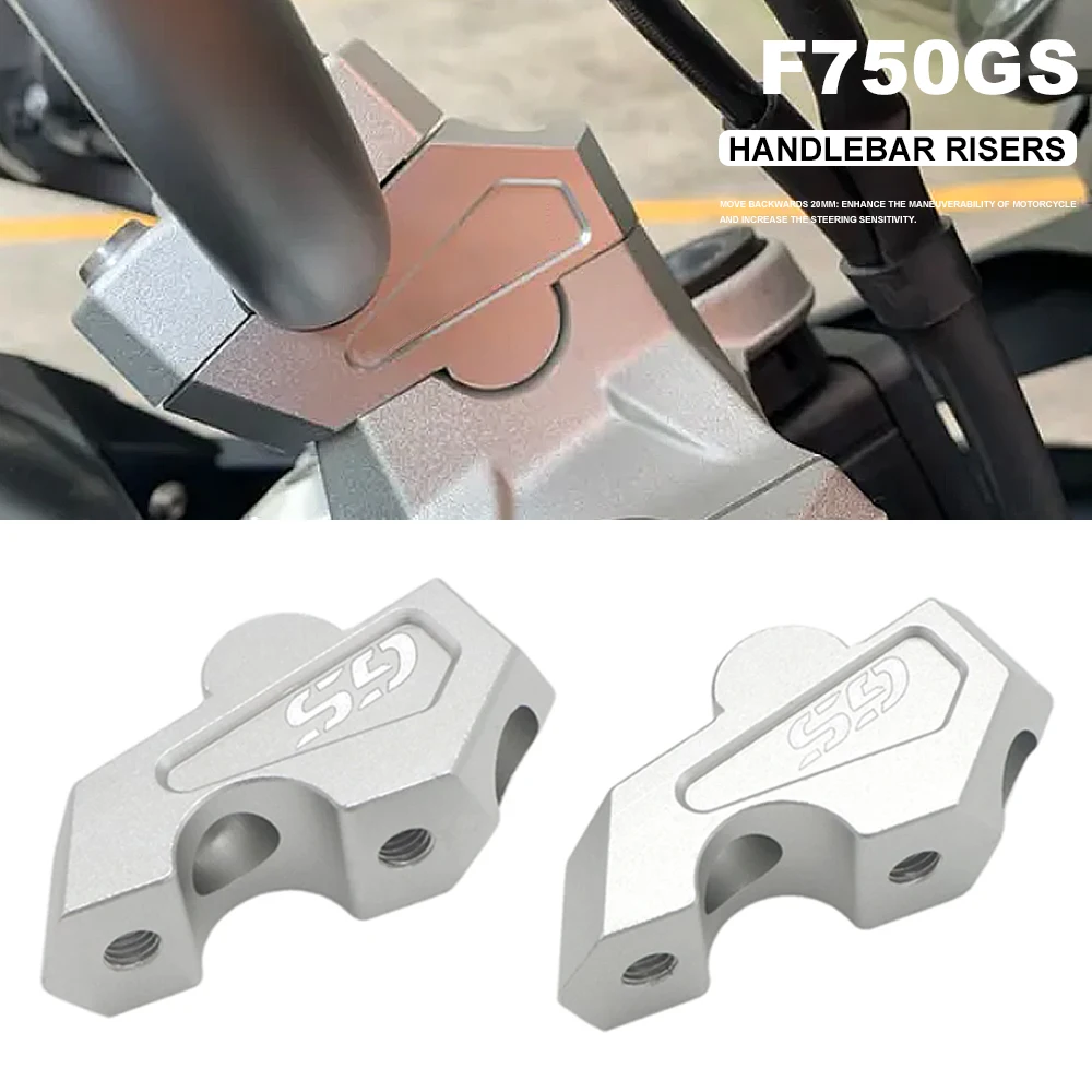 New 22MM Motorcycle Accessories Handlebar Riser Fat HandleBars Mount Clamp Extend Adapter For BMW F750GS F 750 GS 2021 2020 2019
New 22MM Motorcycle Accessories Handlebar Riser Fat HandleBars Mount Clamp Extend Adapter For BMW F750GS F 750 GS 2021 2020 2019