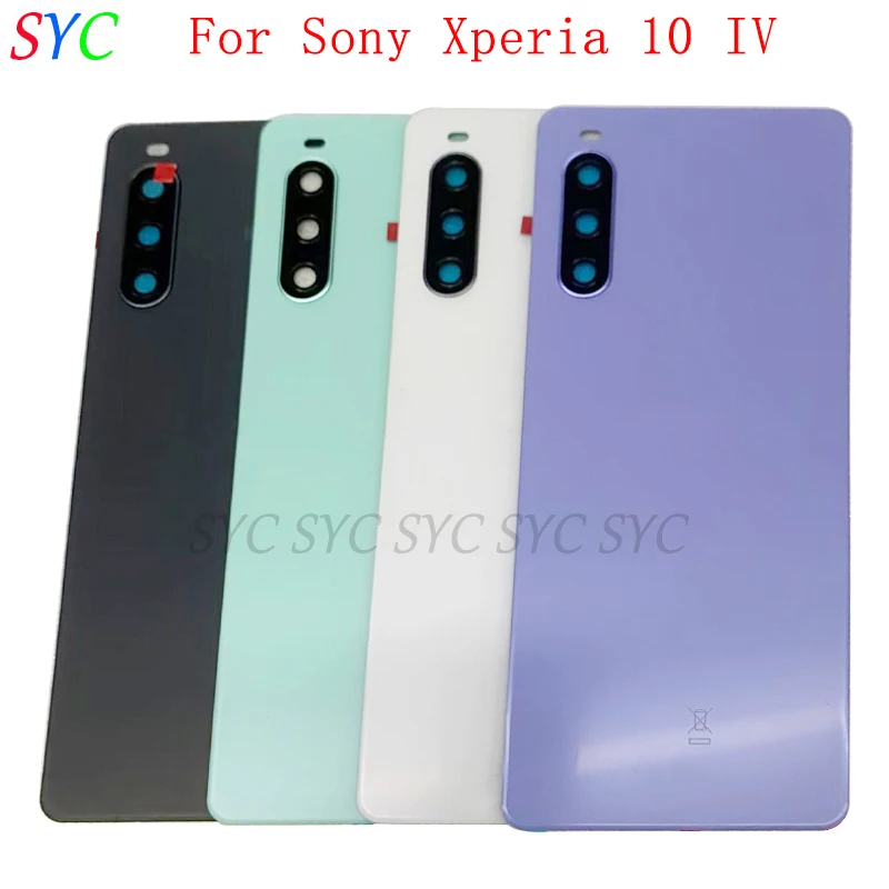 Original Rear Door Battery Cover Housing Case For Sony Xperia 10 IV Back Cover with Camera Frame Lens Logo Repair Parts
Original Rear Door Battery Cover Housing Case For Sony Xperia 10 IV Back Cover with Camera Frame Lens Logo Repair Parts