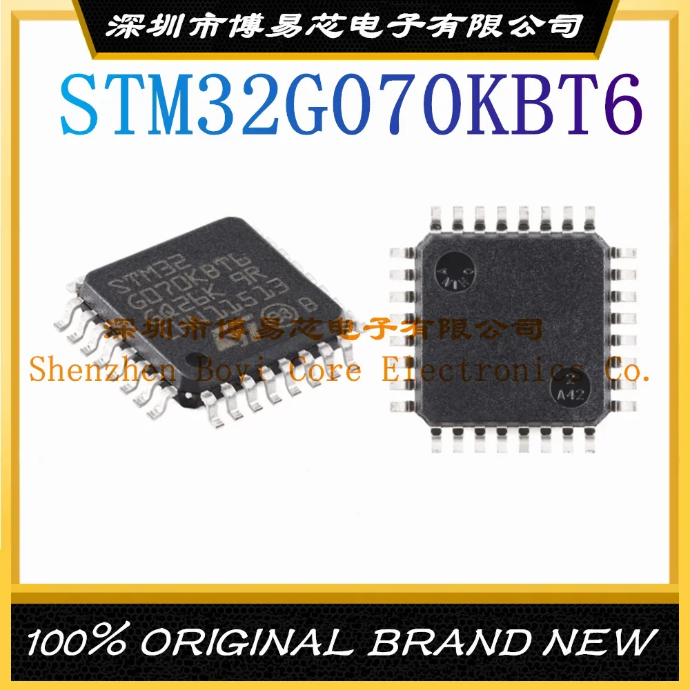 1 шт./лот STM32G070KBT6 пакет LQFP32Brand новый оригинальный аутентичный микроконтроллер IC чип
1 шт./лот STM32G070KBT6 пакет LQFP32Brand новый оригинальный аутентичный микроконтроллер IC чип